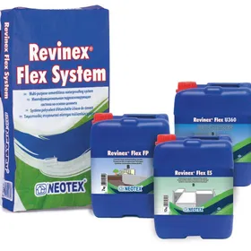 Універсальна еластична полімерцементна гідроізоляція Revinex Flex U360 35 кг